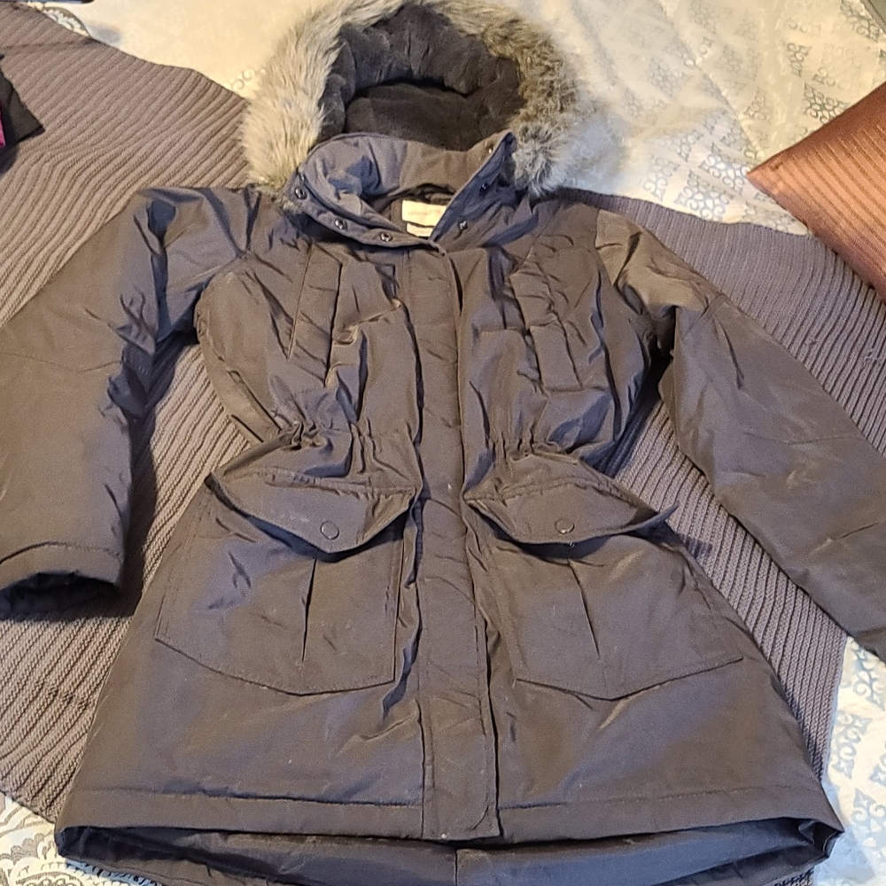 Weatherproof long parka